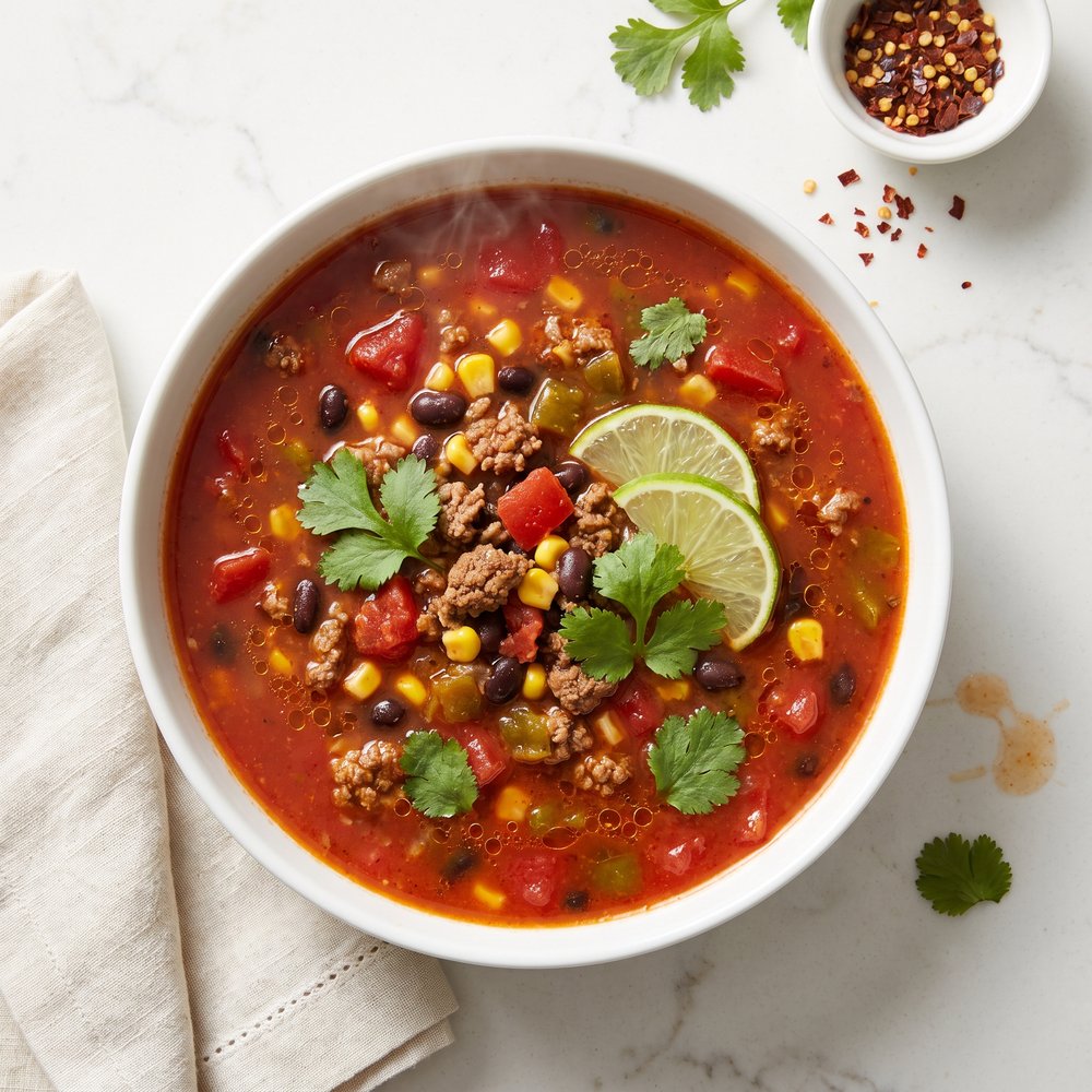 Weeknight Taco Soup