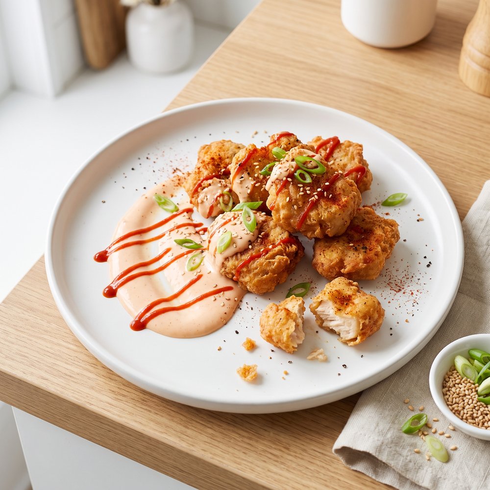 Crispy Bang Bang Chicken Bites