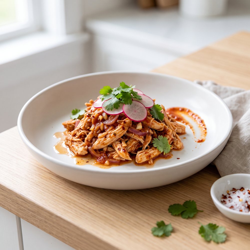 Slow Cooker Spicy Chicken