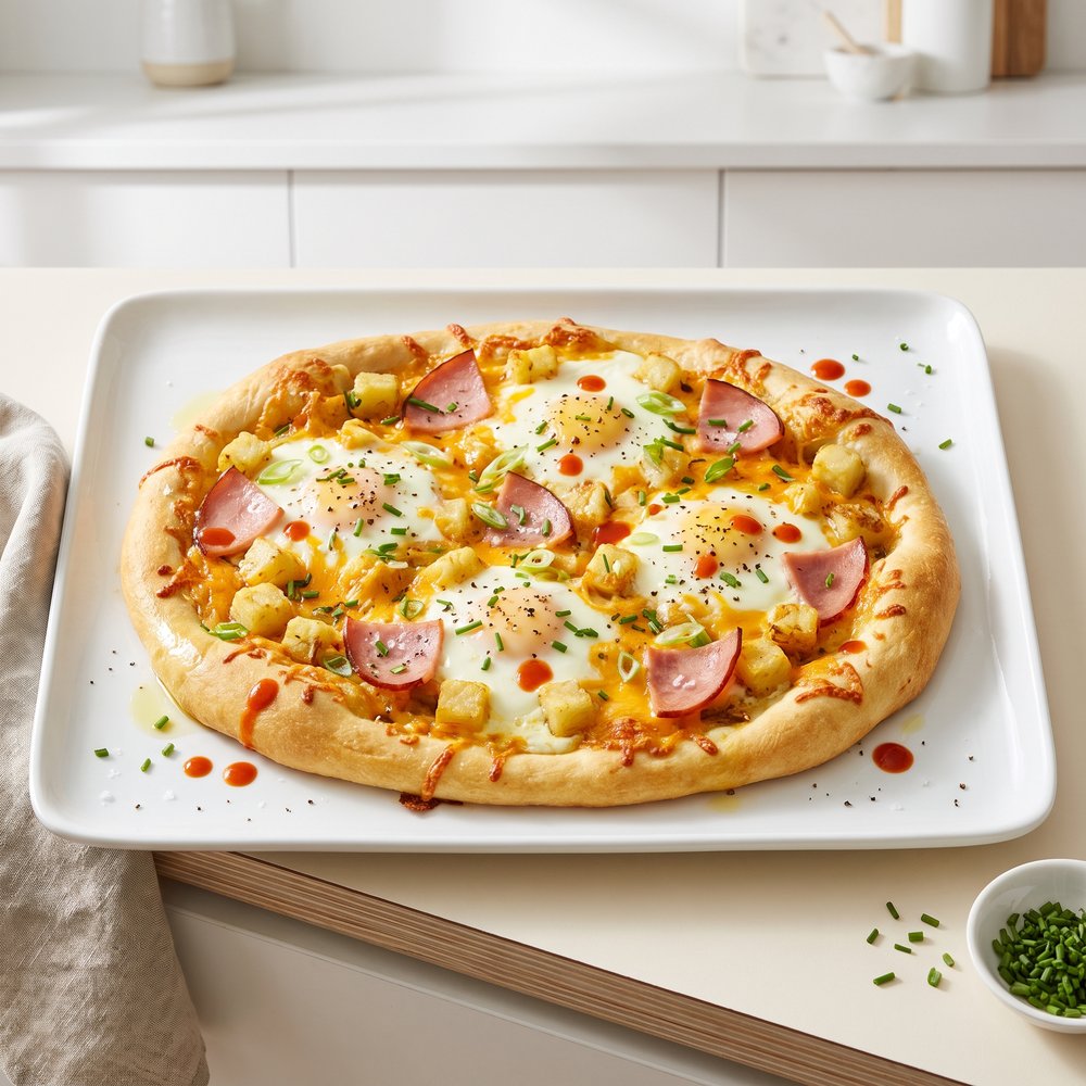 Sheet-Pan Morning Pizza