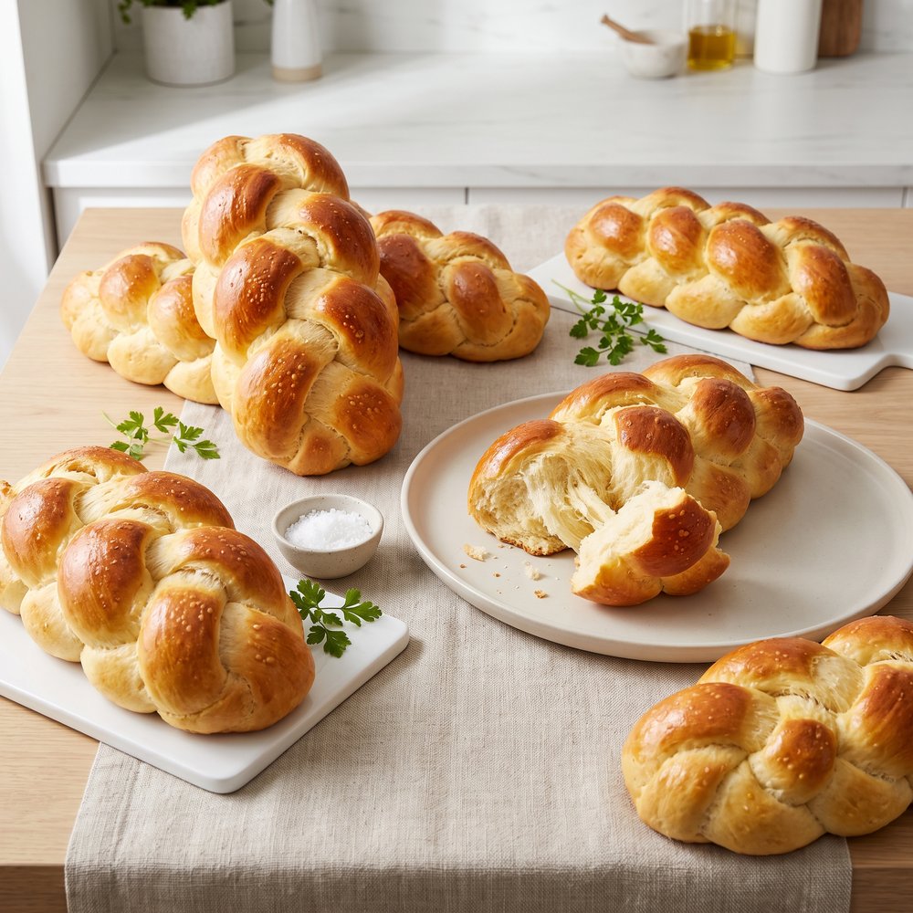 Braided Polish Egg Loaf