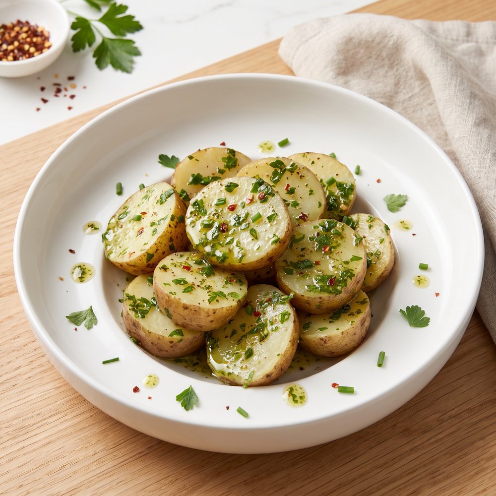Herb-Charged Chimichurri Potato Salad