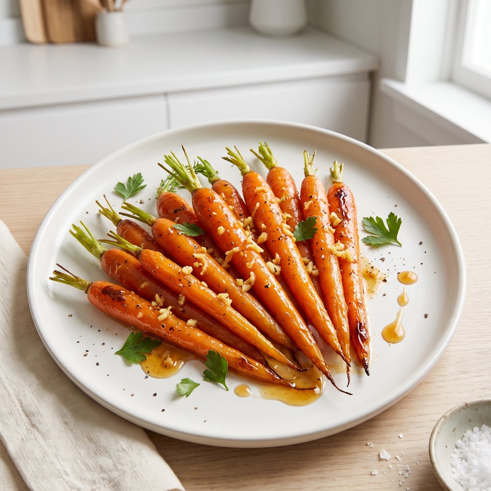 Ginger-Glazed Carrots