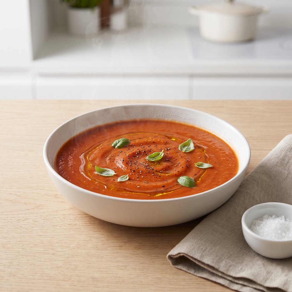 Velvety Tomato Soup Without Cream