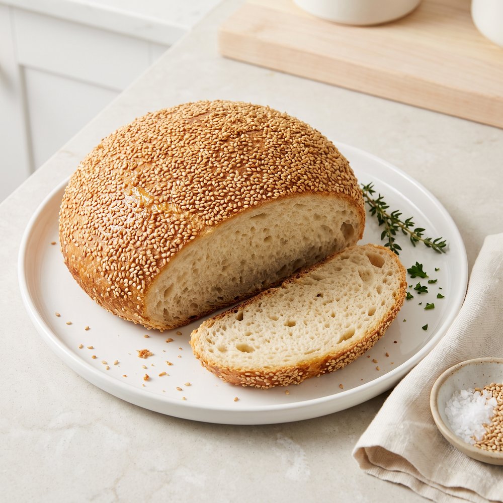 Crockpot No-Knead Bread