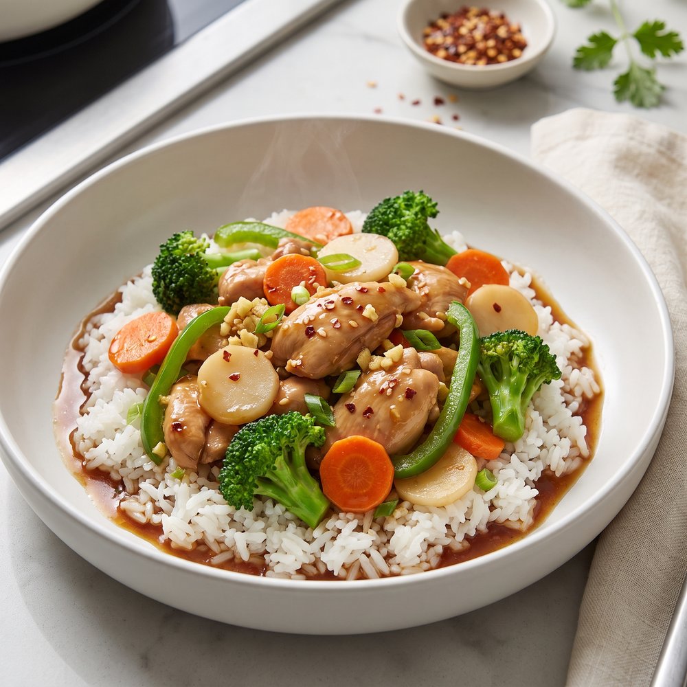 Weeknight Chicken and Veggie Stir-Fry