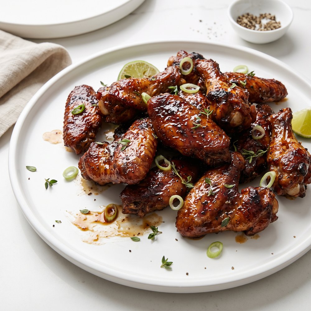 Jamaican-Style Jerk Chicken Wing Drumettes