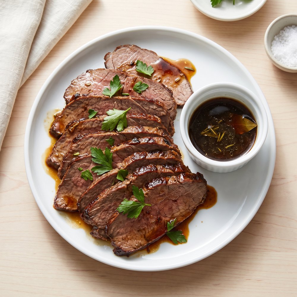 Ultimate Beef Dip Sandwich Au Jus