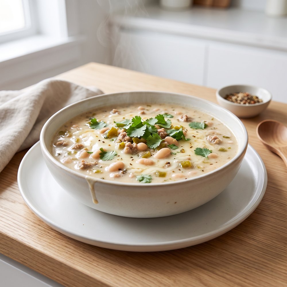 Speedy Weeknight White Chili