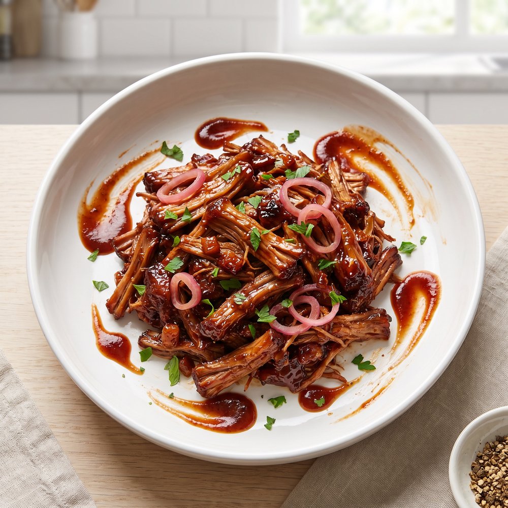 Slow-Cooked Dutch Oven Pork Shreds