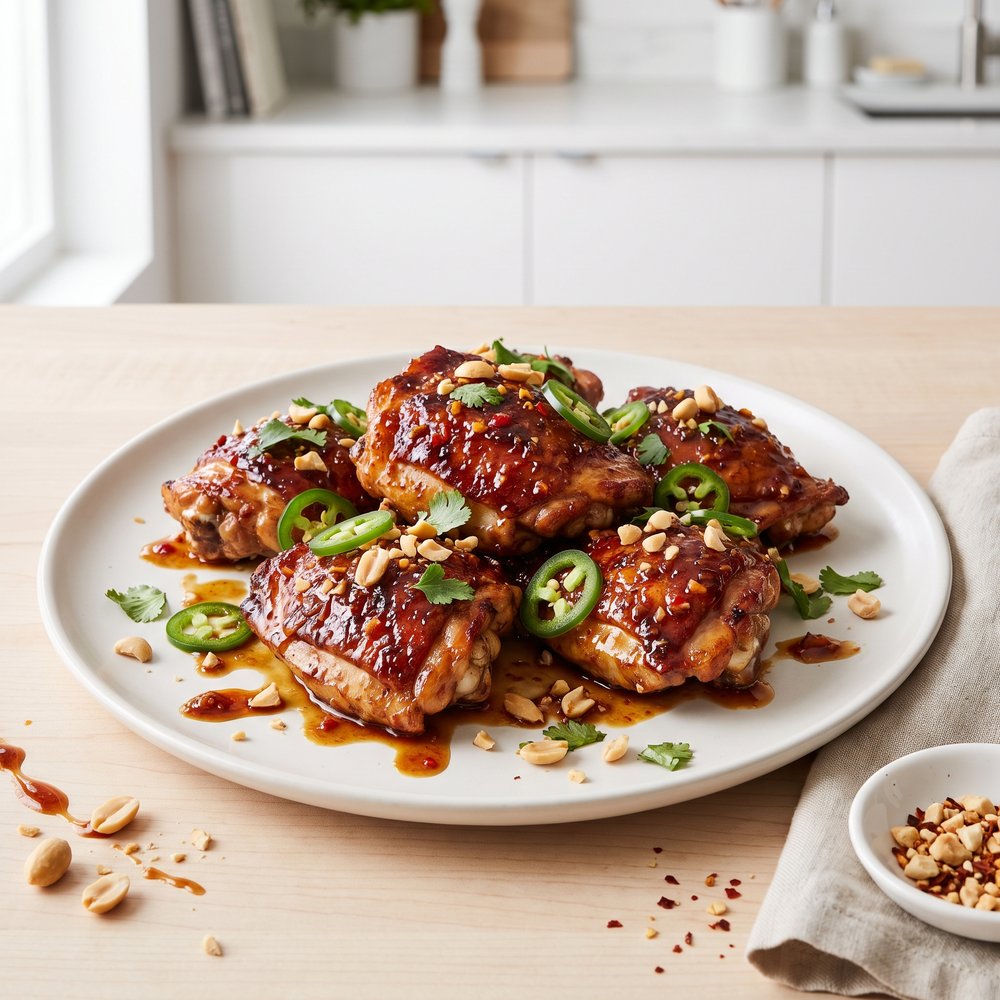 Spicy Caramel Chicken