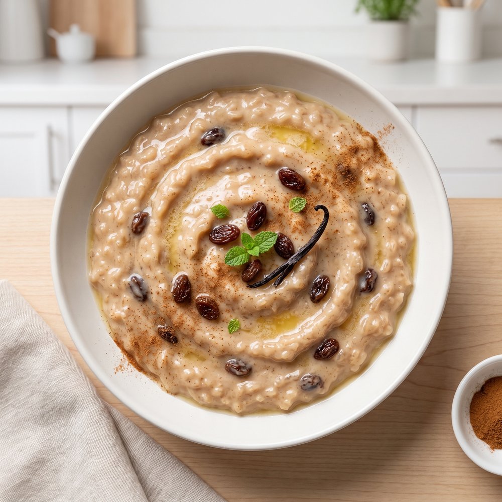 Lightened-Up Creamy Rice Pudding