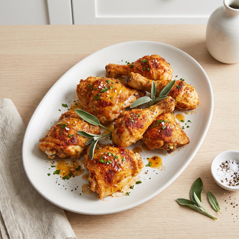 Quick Shake-and-Bake Style Chicken