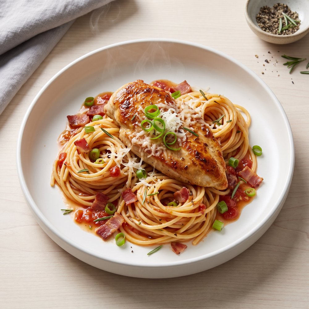 Fiery Chicken Marsala