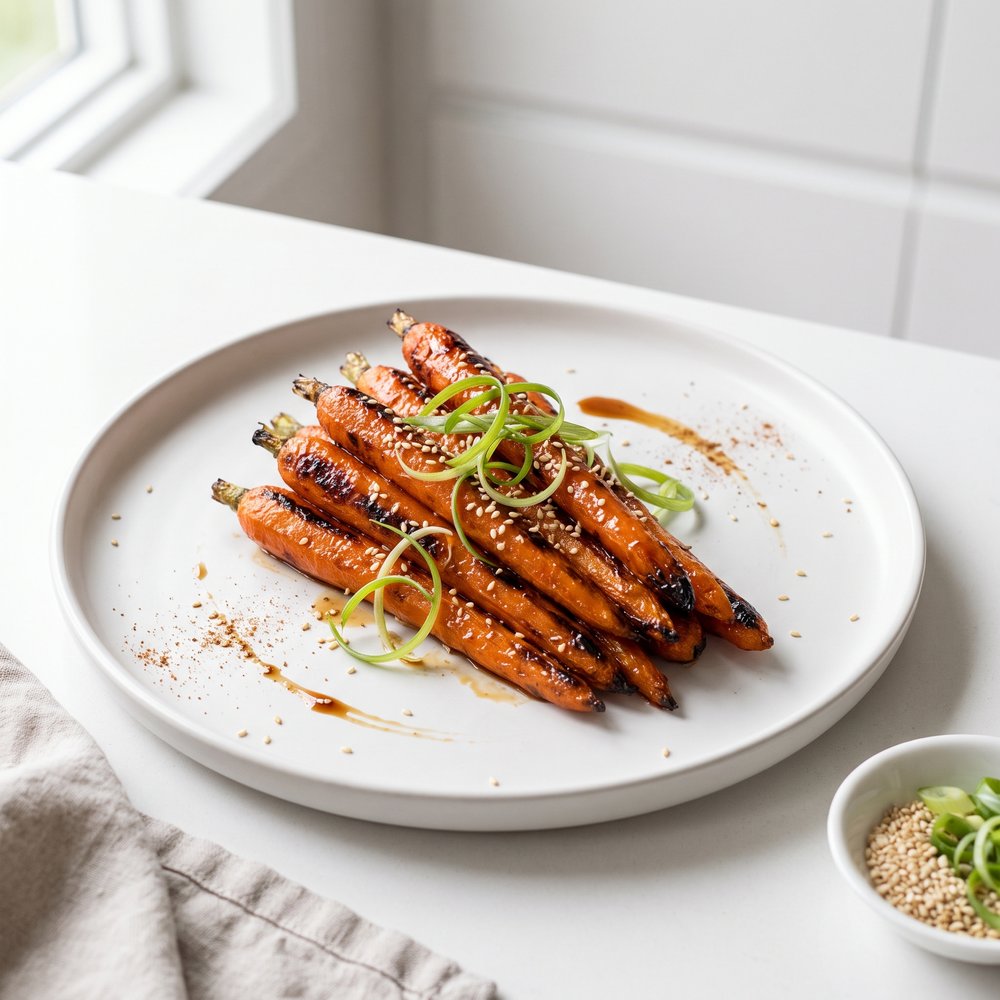 Glazed Carrots Asian Style