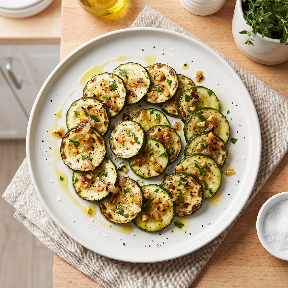 Grilled Zucchini Slices