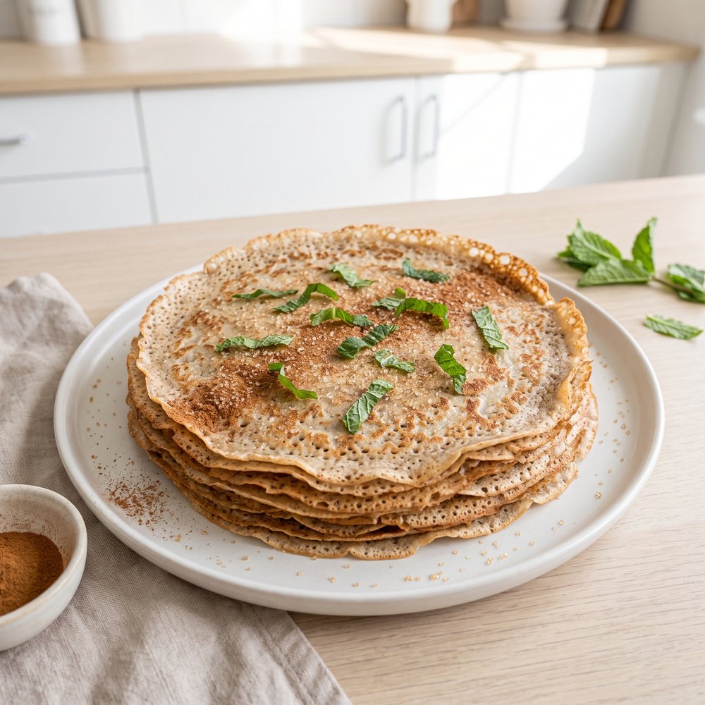 Hearty Buckwheat Groat Crêpes
