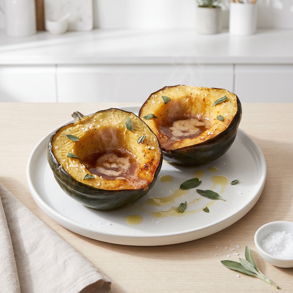 Quick Microwave Acorn Squash