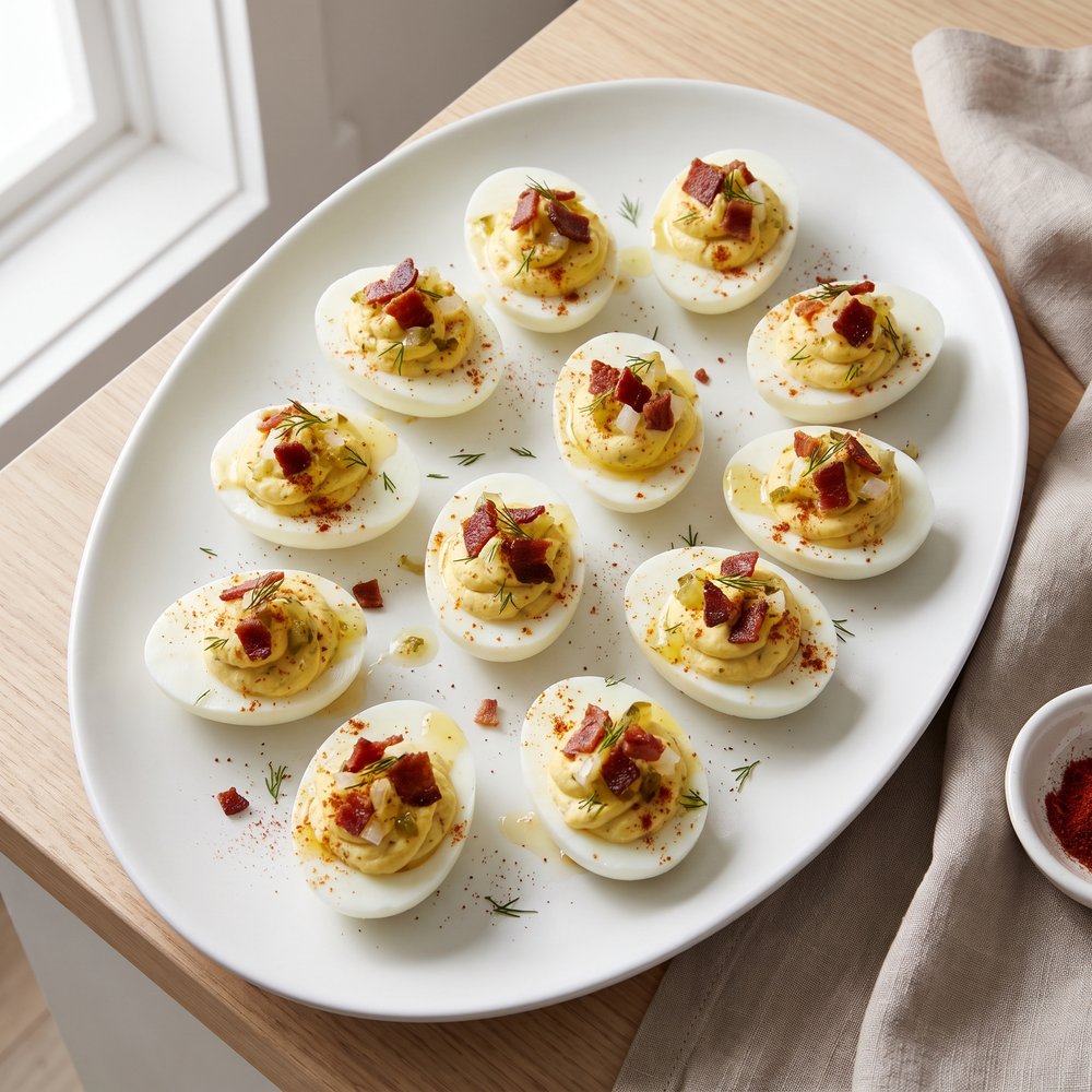 Ultimate Bacon Deviled Eggs