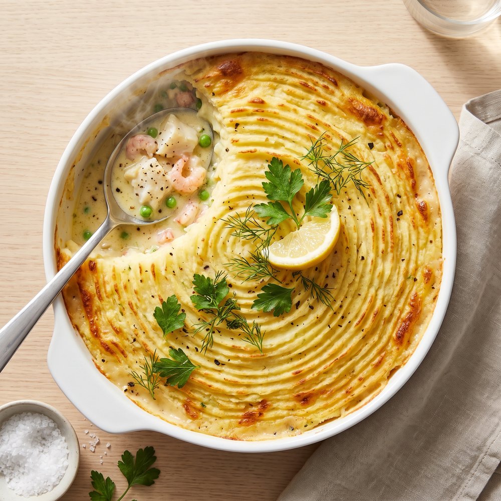 Simple Creamy Fish Pie