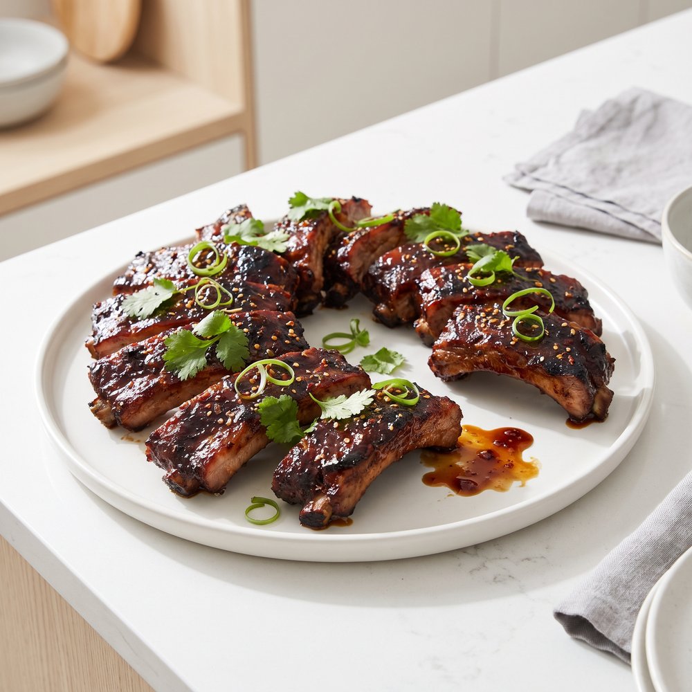 Simmered-and-Roasted Baby Back Ribs