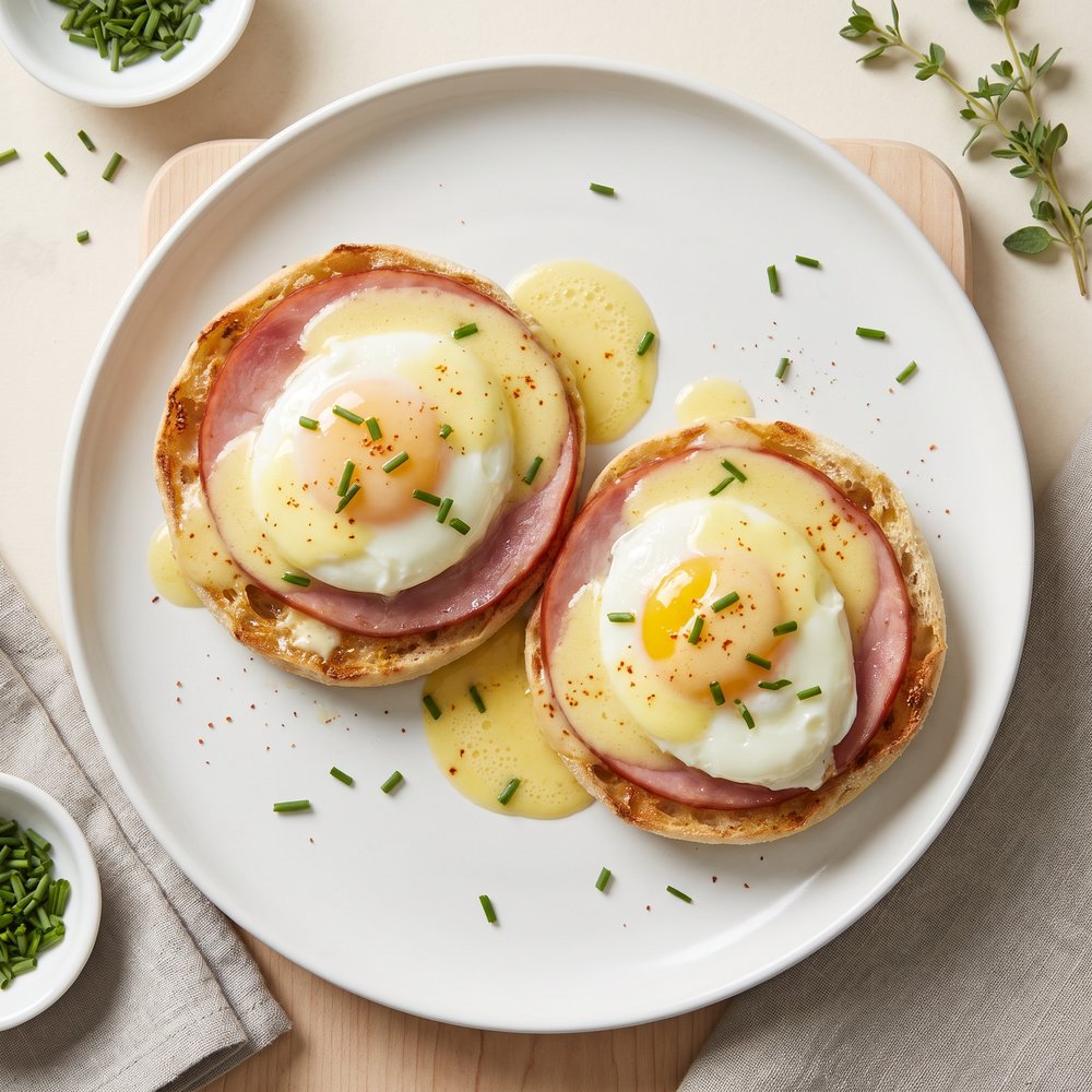 Minimalist Eggs Benedict