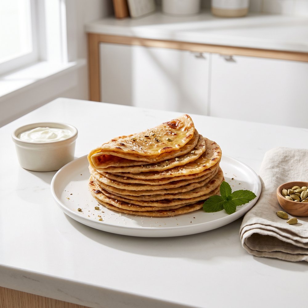 Indian-Style Sweet Flatbread