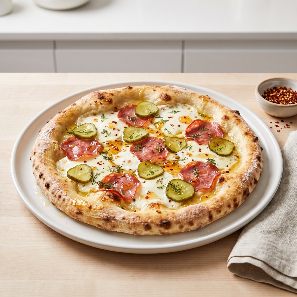 Hot Honey White Pizza