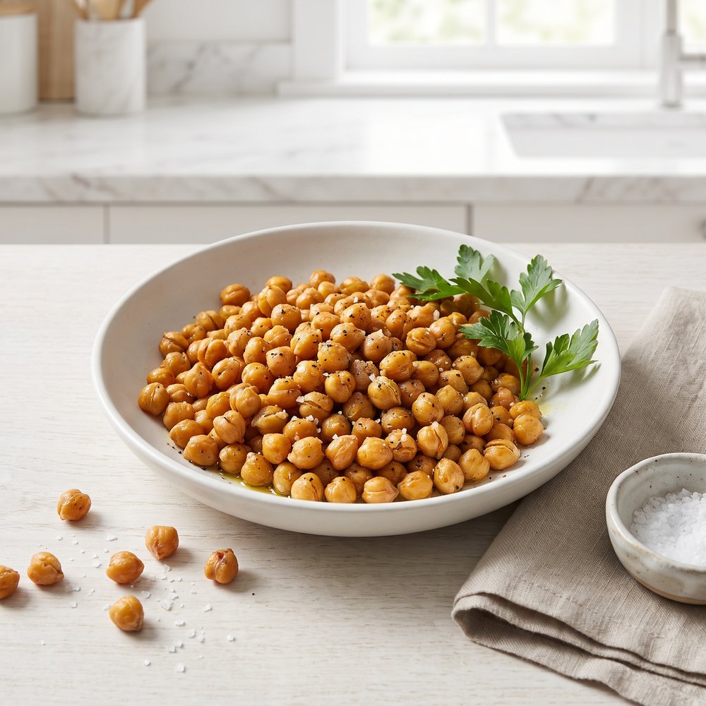 Crispy Oven-Roasted Chickpeas
