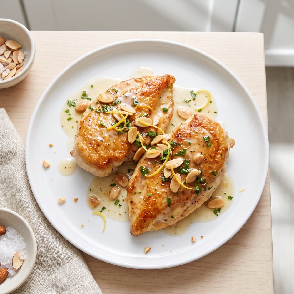 Chicken Almondine