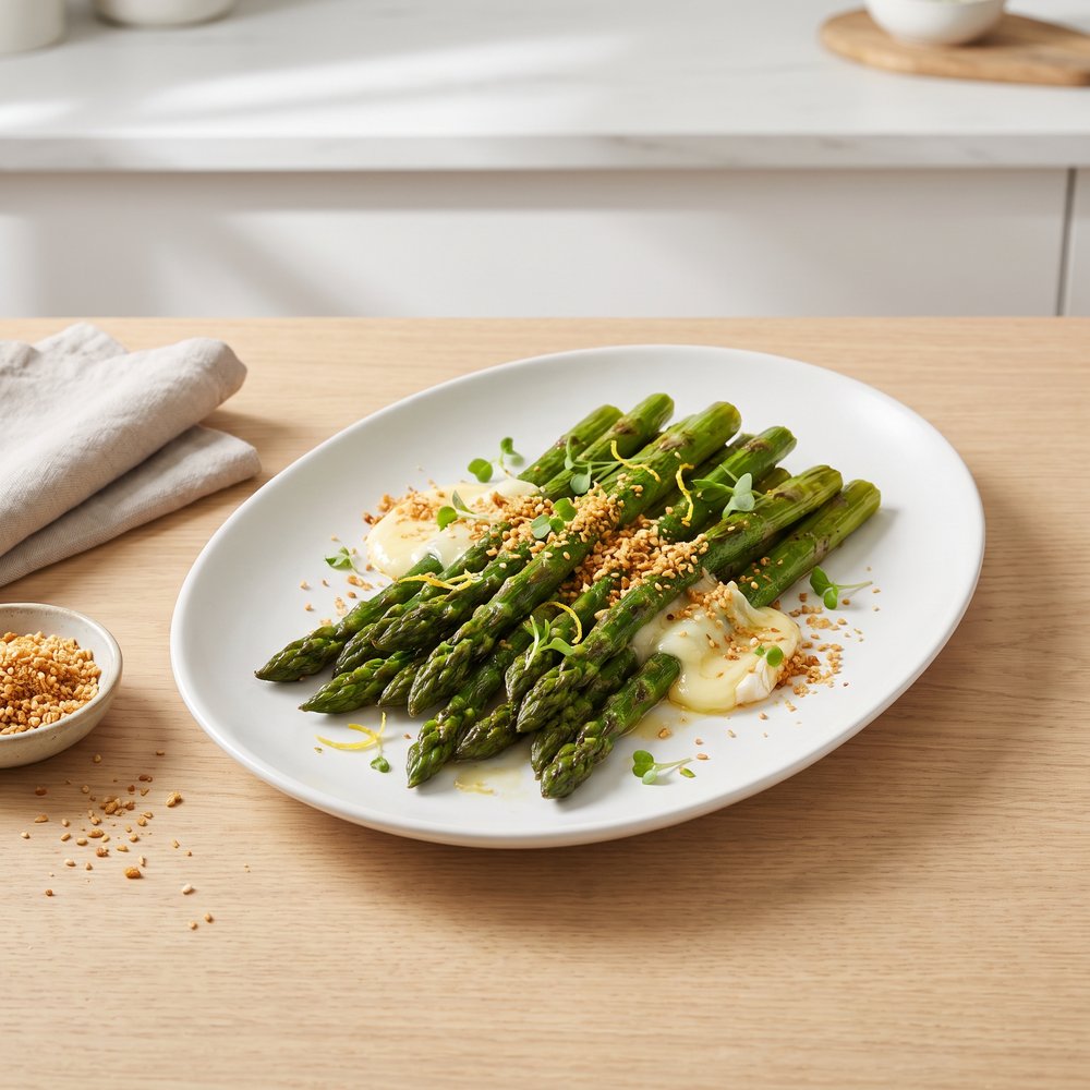 Asparagus with Brie