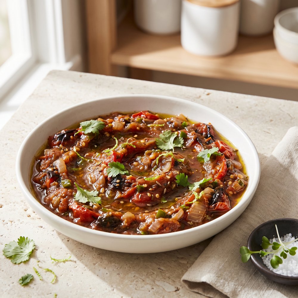 Charred Roma Tomato Salsa