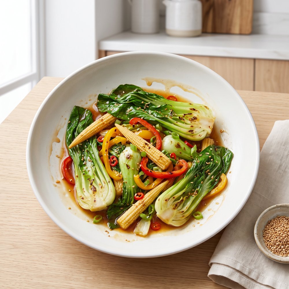 Wok-Tossed Mixed Vegetables