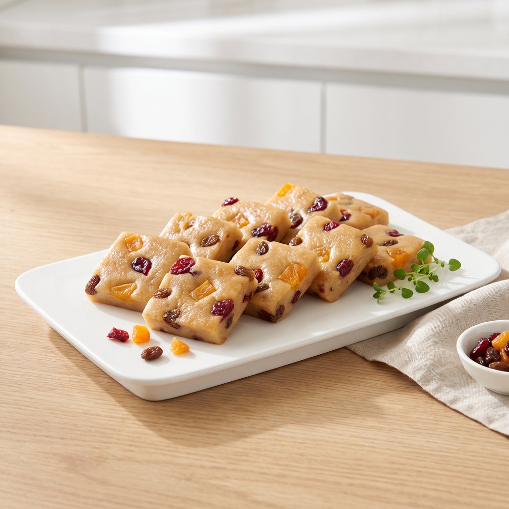 Korean-Style Tteok Rice Cake with Dried Fruit