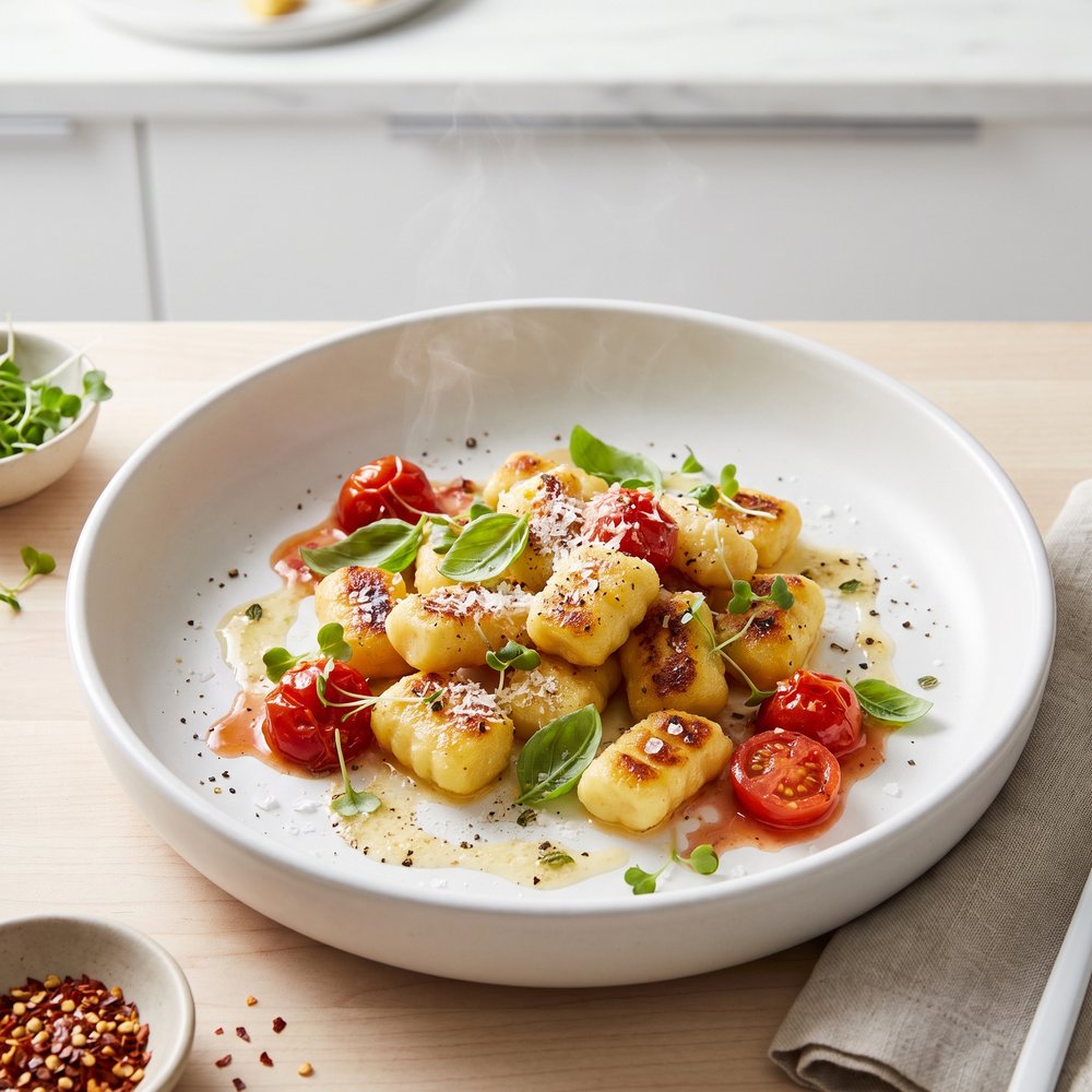 Air-Fried Gnocchi