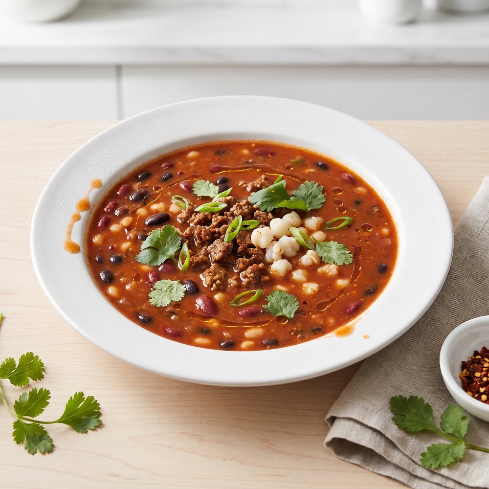 Crockpot Taco Bean Soup