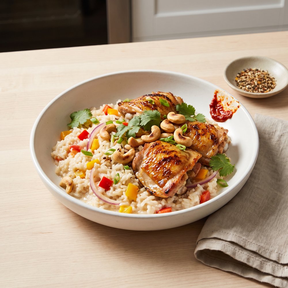 One-Pot Coconut Chicken and Rice