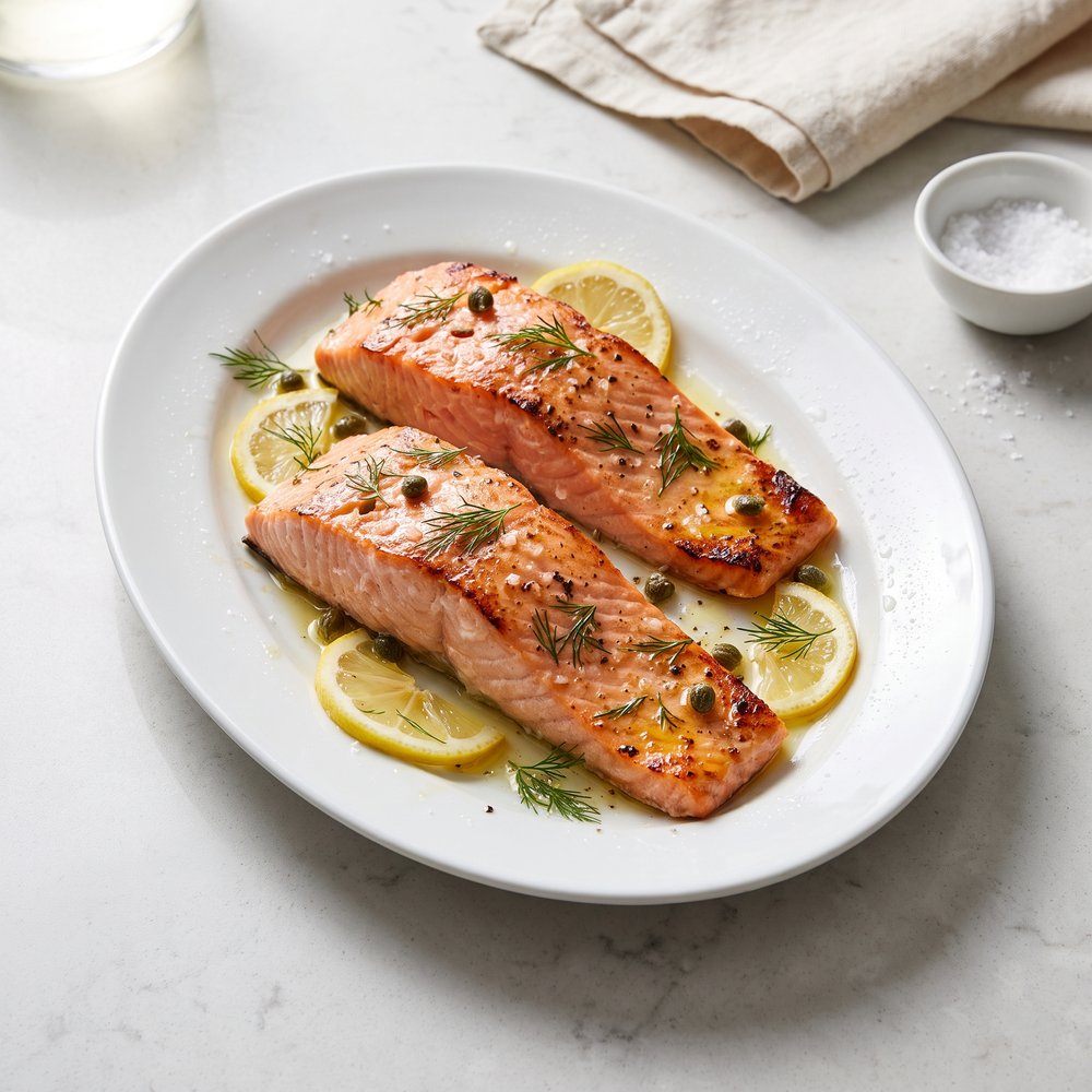 Lemon-Dill Broiled Salmon