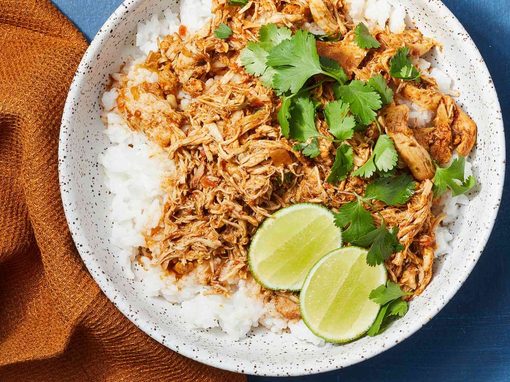 Cilantro-Lime Chicken in the Slow Cooker