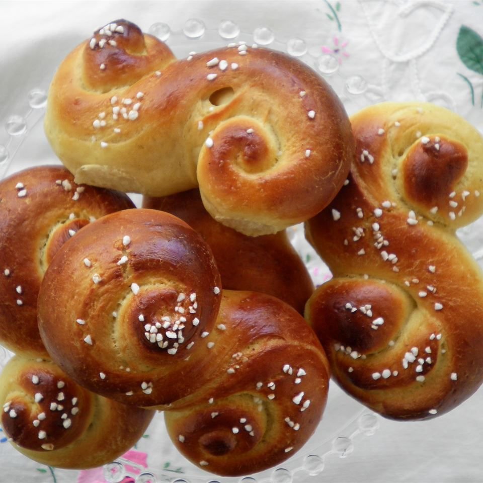Lussekatter Swedish Saffron Buns