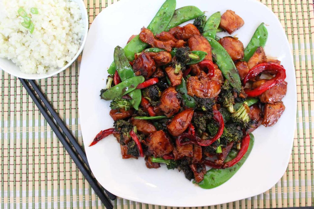 Teriyaki Chicken and Veggie Stir-Fry